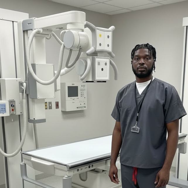 Fini Health and Wellness X-ray equipment and technician